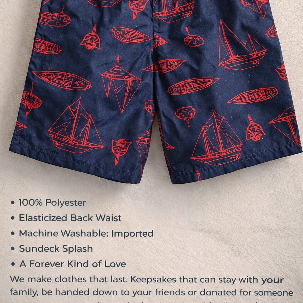 Janie & Jack Swim Trunks